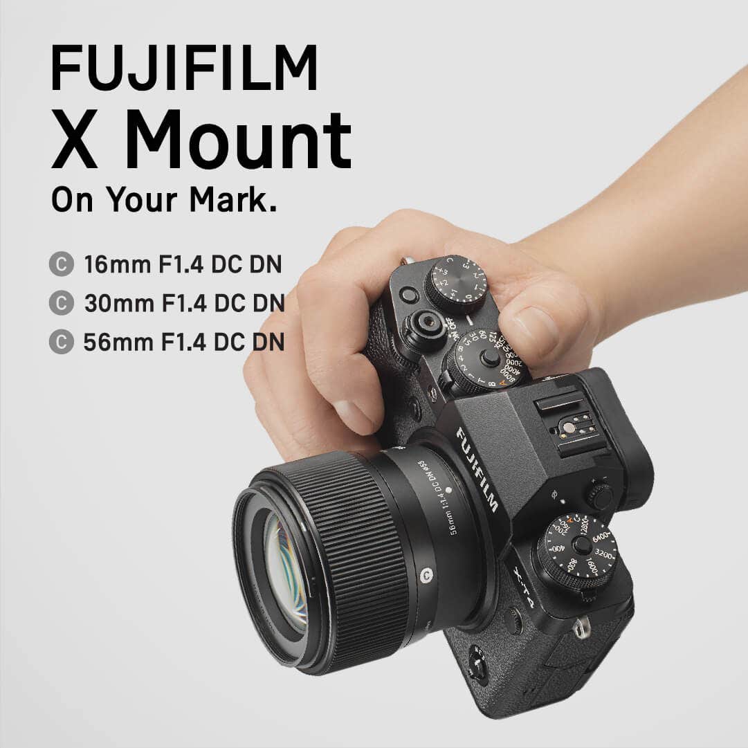 SIGMA introduceert objectieven voor Fujifilm X Mount